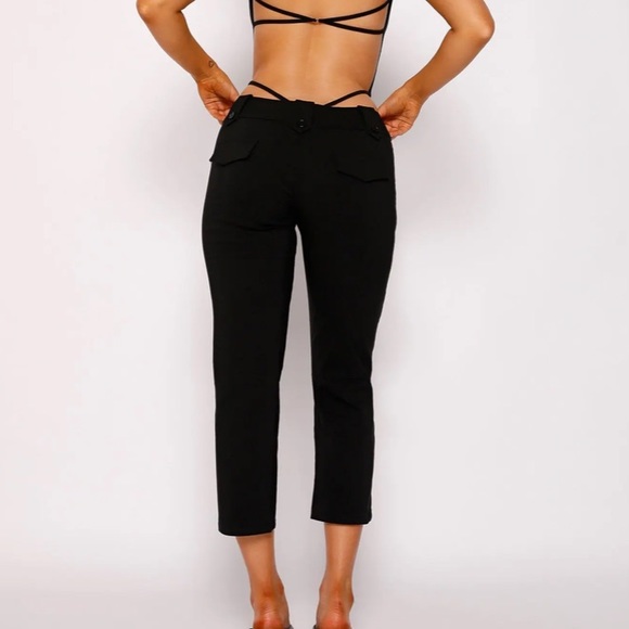 Tiger mist capri pants black - Picture 3 of 4